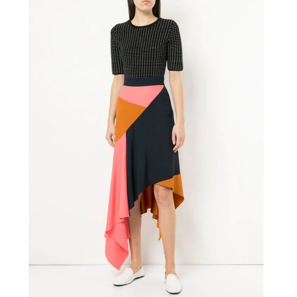 Peter Pilotto Dresses & Skirts - Peter Pilotto Cady Asymmetrical Midi Skirt - 4